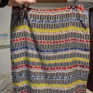 Anna Sui Silk Skirt Size 4